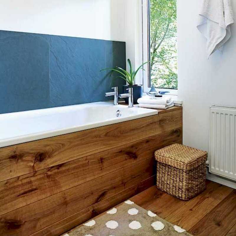 Ванная комната в деревянном доме: интересные решения, дизайн
 - 18 фото
