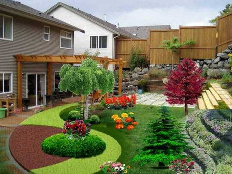 Дизайн дачного участка 🎍 своими руками - ландшафтные идеи, фото и оформление сада