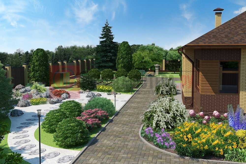 Благоустройство дачного участка: как обустроить сад и огород загородного дома красиво с минимальными затратами, варианты озеленения

 - 40 фото