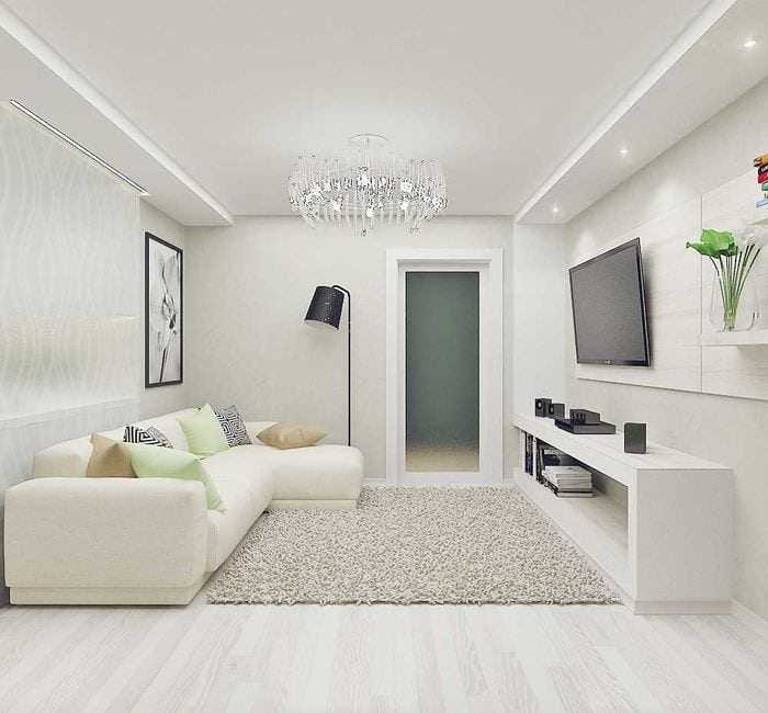 Дизайн квартиры в светлых тонах (36 фото). современный интерьер