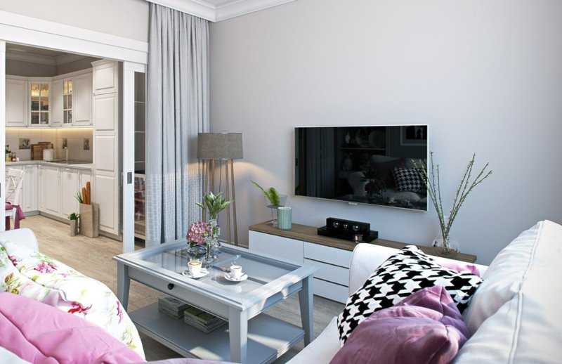 Интерьер 2х комнатной квартиры — интересные варианты планировок и стильные сочетания дизайнерских идей + 75 фото