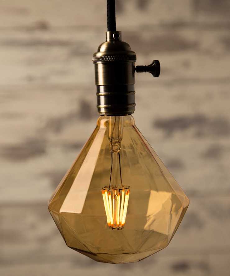 Лампы эдисона в интерьере: от истории создания до применения в интерьере - 21 фото