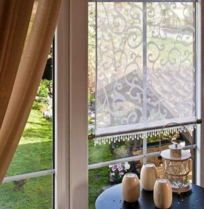  заменить шторы на окнах: варианты декорирования - 15 фото