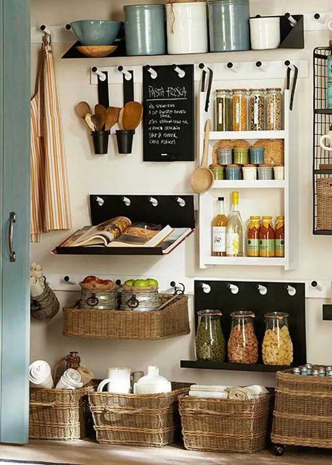 Зона хранения на кухне - топ-180 фото идей для зоны хранения на кухне. хранение продуктов по категориям. нестандартные места. использование пространства стен и фартук