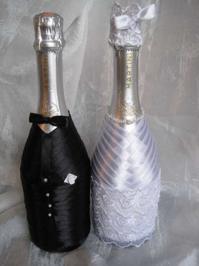 Декор бутылок: 110 фото вдохновляющих идей праздничного украшения бутылок