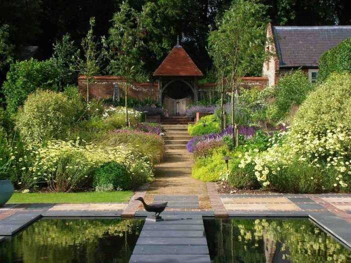10 базовых элементов английского сада. английский стиль в ландшафтном дизайне. фото — ботаничка.ru