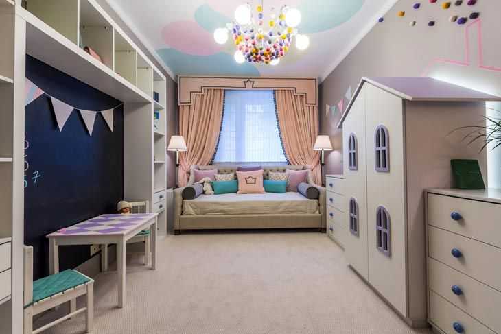Комната для девочки-подростка: 100 фото идей дизайна, стиль, цвет