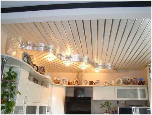 Потолок на кухне: реальные фото, какие бывают и какой выбрать, цены