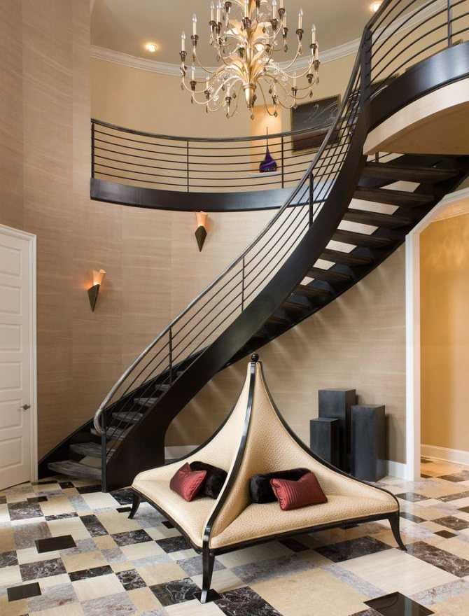 Лестница в доме на второй этаж: виды, дизайн красивого интерьера
 - 27 фото