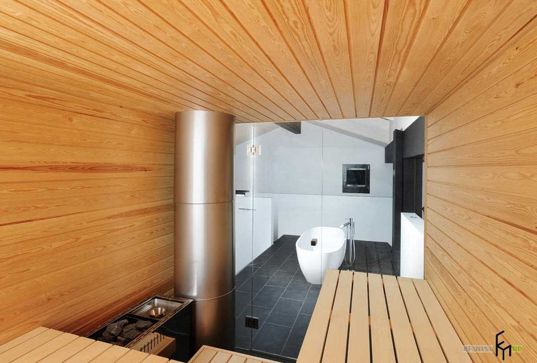 100 лучших идей дизайна: отделка бани и сауны в частном доме фото