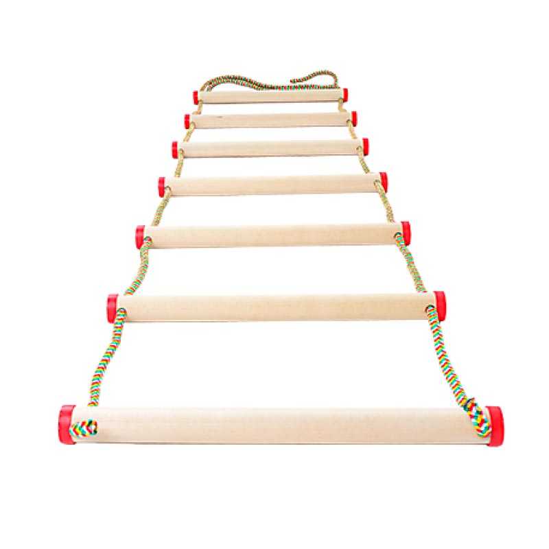 Как сделать веревочную лестницу