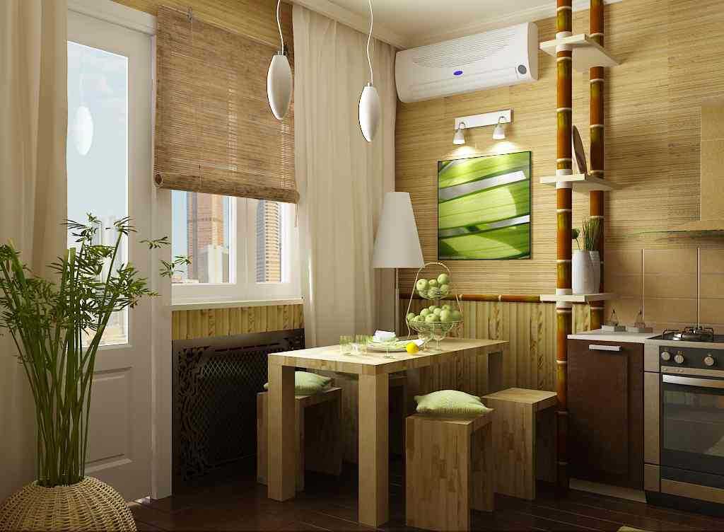 Бамбук для гармонизации пространства дома