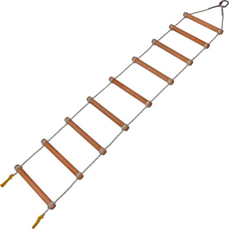 Как сделать лестницу из веревки своими руками: узлы, крепление, фото и видео