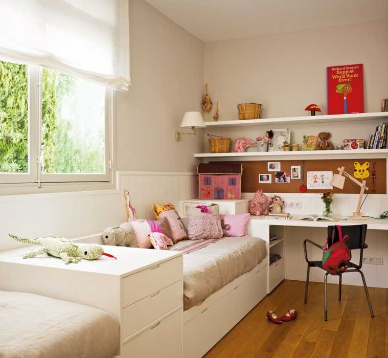 Детская комната для двоих детей. что нужно учесть?