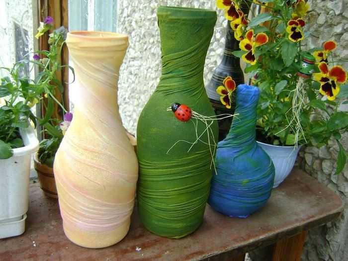 Декор вазы своими руками: пошаговые техники украшения и оформления. фото инструкция с оригинальными задумками
