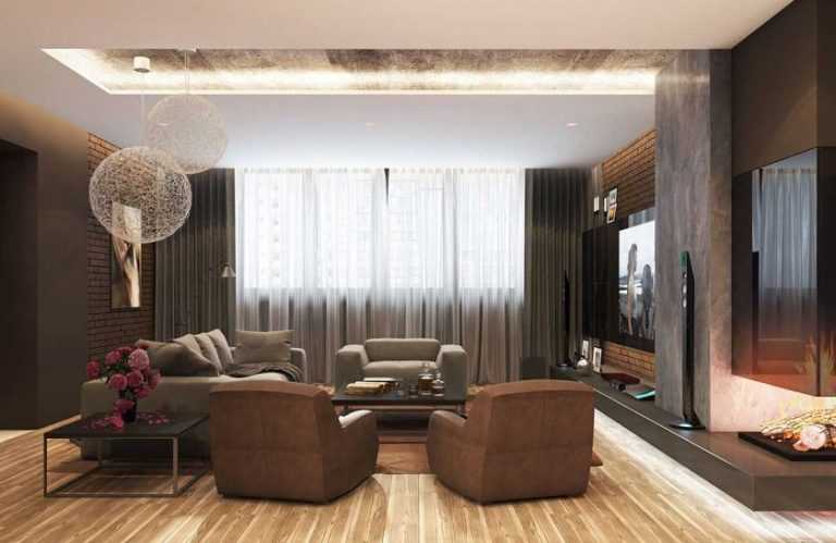 Дизайн гостиной 2021 — современные решения оформления интерьера (фото)
