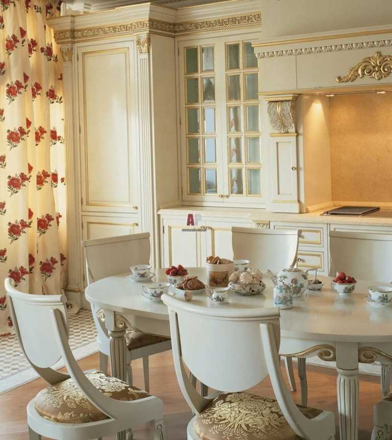 Фото роскошных гостиных в стиле рококо и барокко: дизайн интерьера, мебель