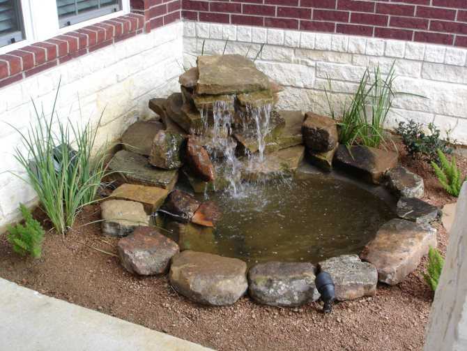 Декоративные фонтаны и водопады для дома: изготовление искусственного водопада и фонтана для сада, их фото во дворе на даче