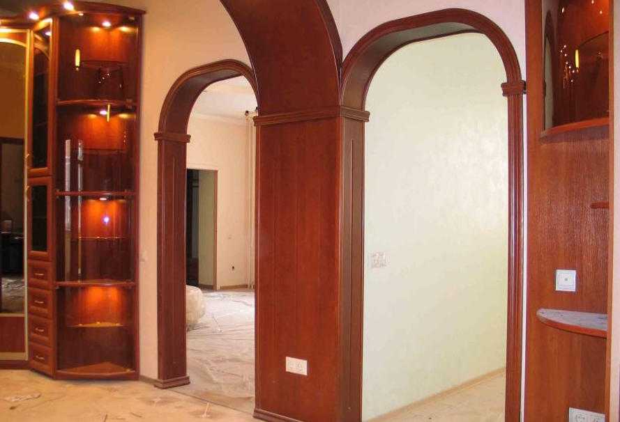 Дверные межкомнатные арки в интерьере квартиры, установка таких конструкций своими руками