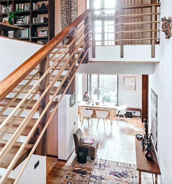 Дизайн лестницы на второй этаж в частном доме +100 фото примеров