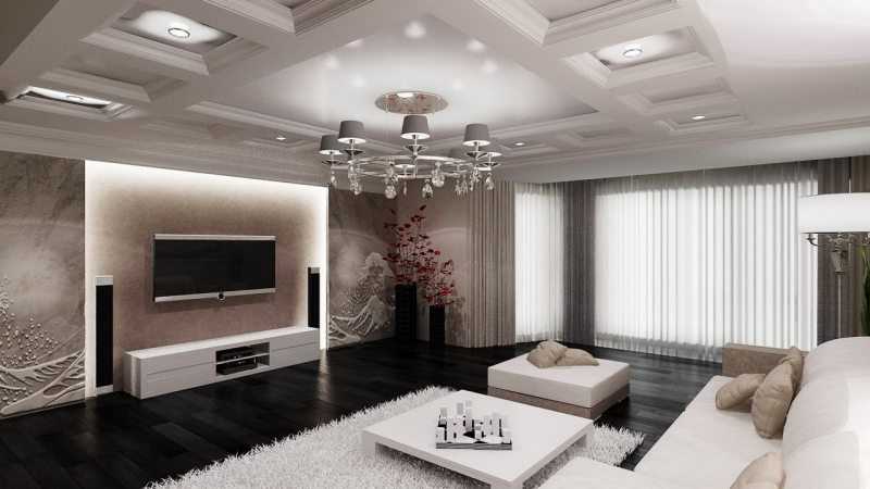 Дизайн зала в частном доме — 120 неповторимых фото идей и вариантов оформления зала с одним, двумя и тремя окнами