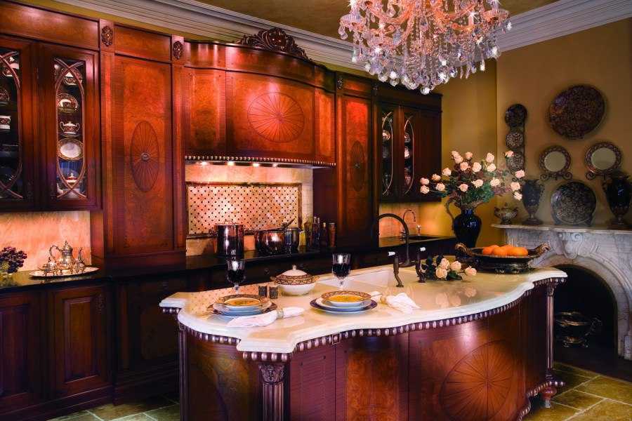 Кухня в стиле рококо: 100 фото роскошных примеров дизайна