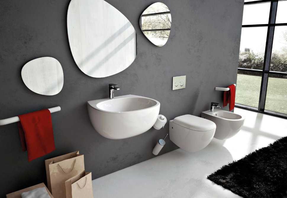 Дизайн интерьера в отдельном туалете