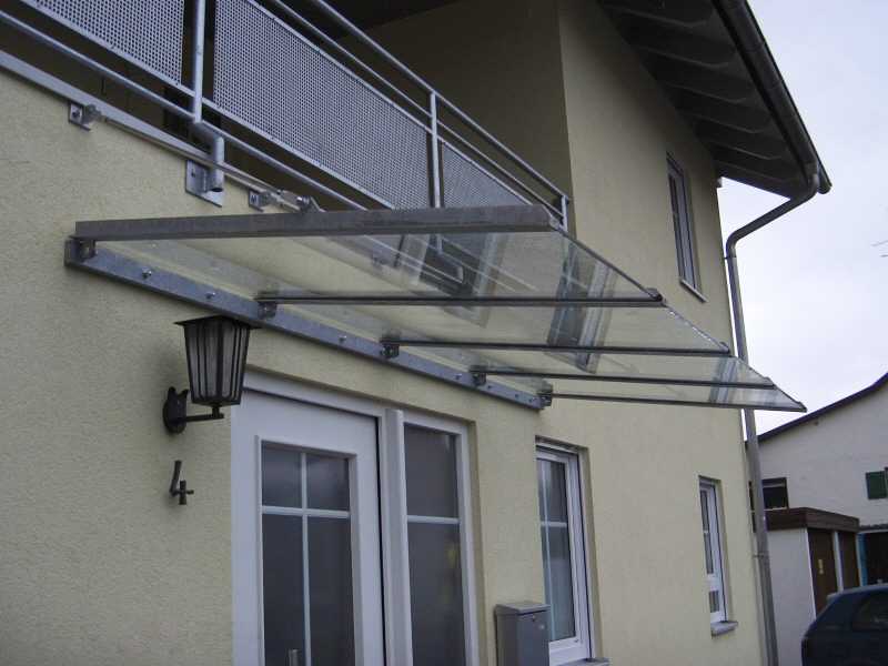 Делаем козырек на балкон своими руками: фото и видео инструкция