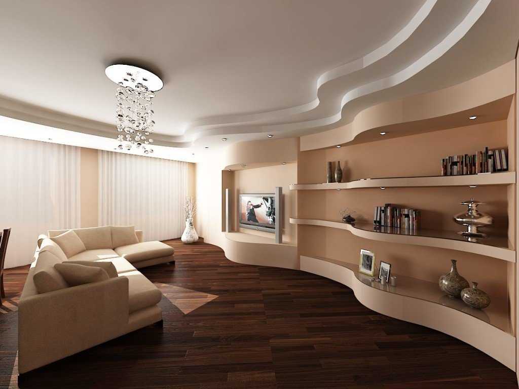 Подвесной потолок армстронг, реечный и многоуровневый из гипсокартона в современном интерьере Дизайн потолка в ванной, гостиной, спальне и кухни на фото