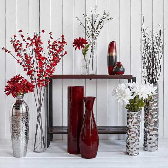 Напольные вазы для интерьера, какие бывают по форме и размеру