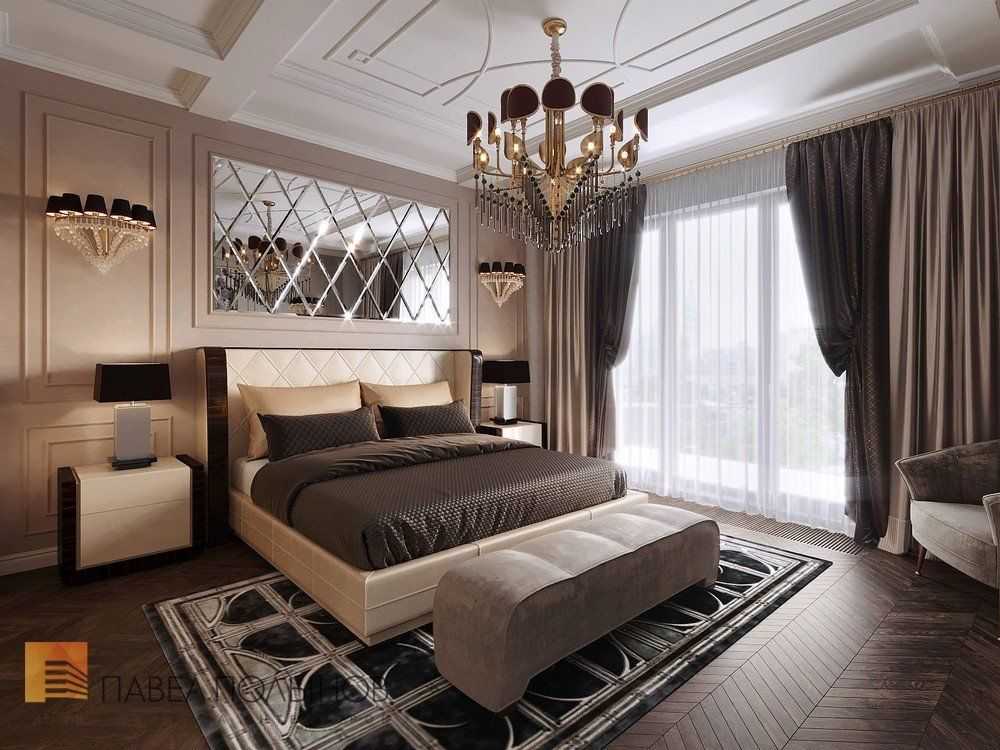 Дизайн спальни в стиле арт-деко, фото – rehouz