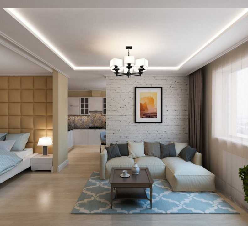 Совмещенная спальня — удачные решения зонирования совмещенного дизайна в спальне (125 фото идей)