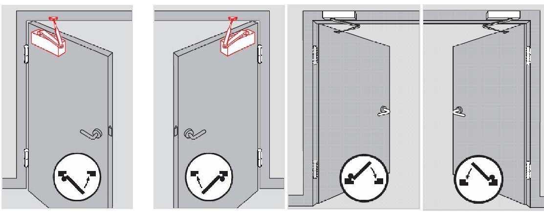 Как установить доводчик на дверь