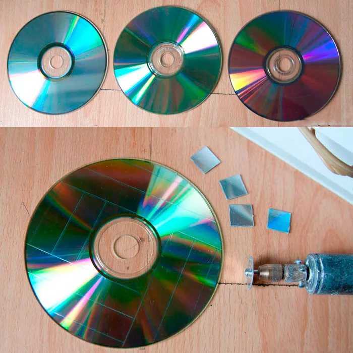 30 блестящих идей, сделанных из старых компакт-дисков. поделки диски