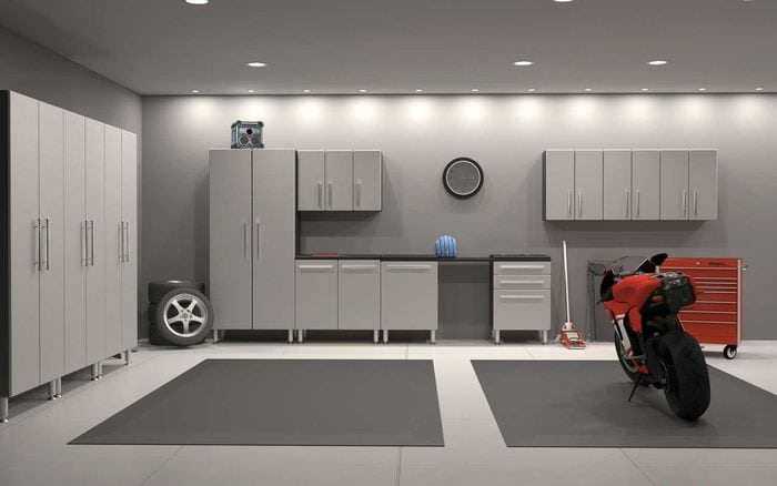 Обустройство, отделка гаража внутри: дизайны 6х4, планировка и балгоустройство, отделка красивого гаража в частном доме
 - 33 фото