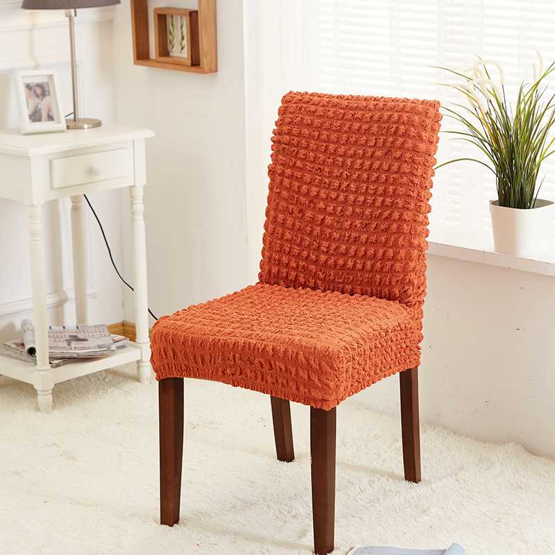 Чехлы на стулья (43 фото): функциональное и оригинальное украшение мебели