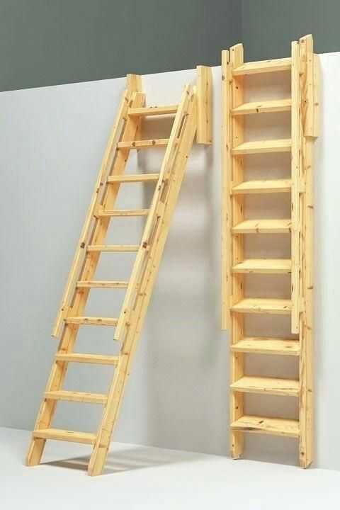 Как сделать приставную деревянную лестницу своими руками