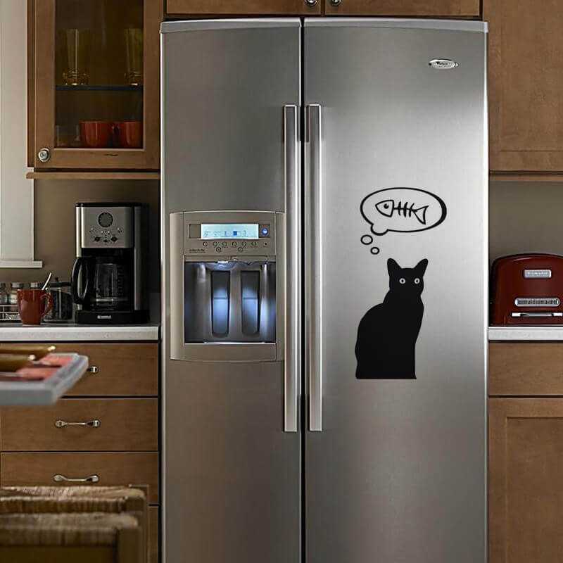 10 оригинальных идей для декора холодильника