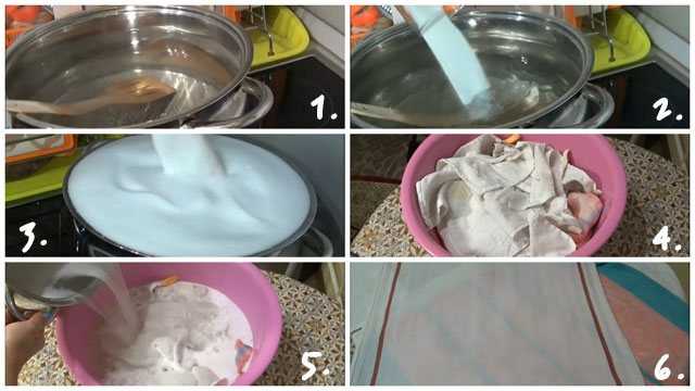 Как отбелить кухонные полотенца в домашних условиях