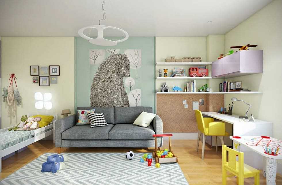 Интересные идеи оформления маленькой спальной комнаты для ребенка Дизайн небольшой детской комнаты на фото Варианты обустройства интерьера комнаты