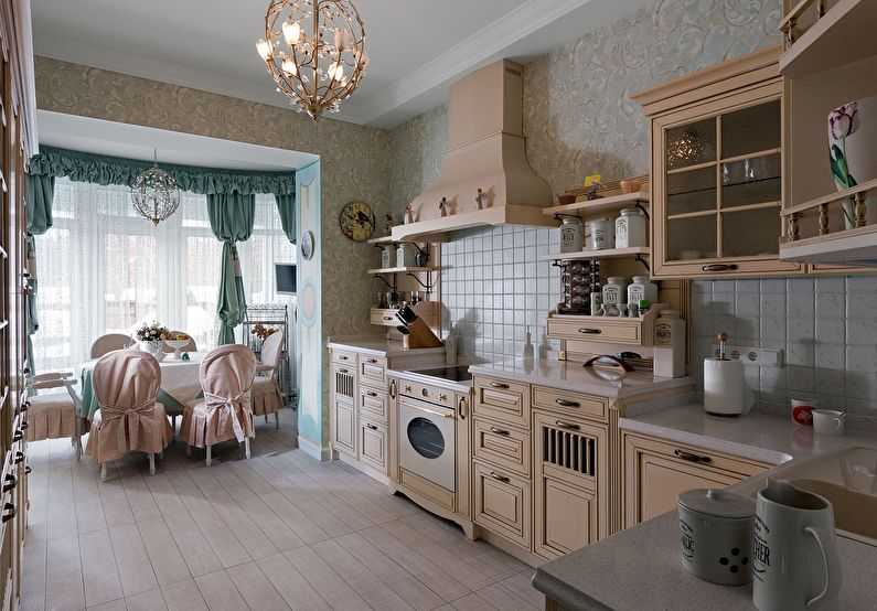 Кухня в стиле прованс - 110 фото идей дизайна интерьера