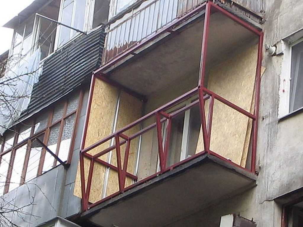 Как сделать балкон с нуля своими руками