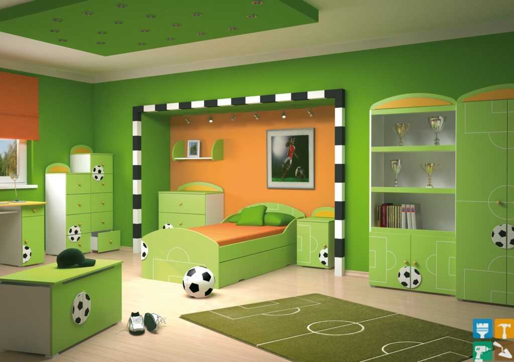 Как должна быть оформлена детская комната для мальчика