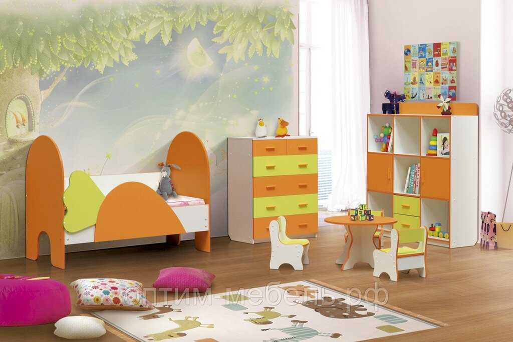 👶10 правил расстановки мебели в детской комнате