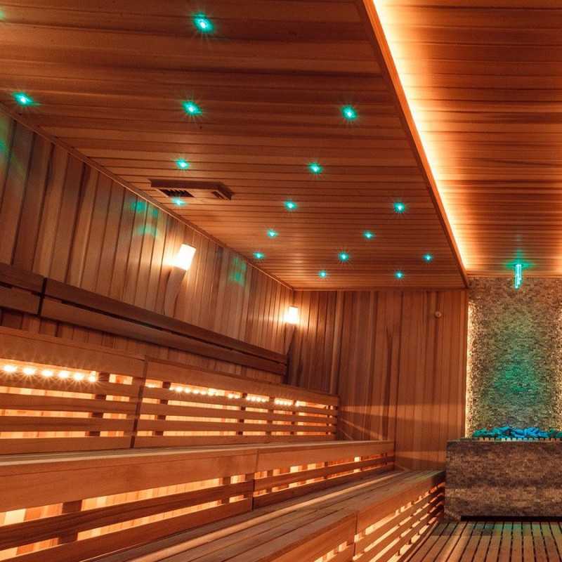 Расположение светильников на натяжном потолке: схемы и примеры (150+ фото)