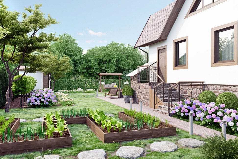 Интересные идеи для дачи, дома, сада и огорода: оформление из подручных материалов
 - 43 фото