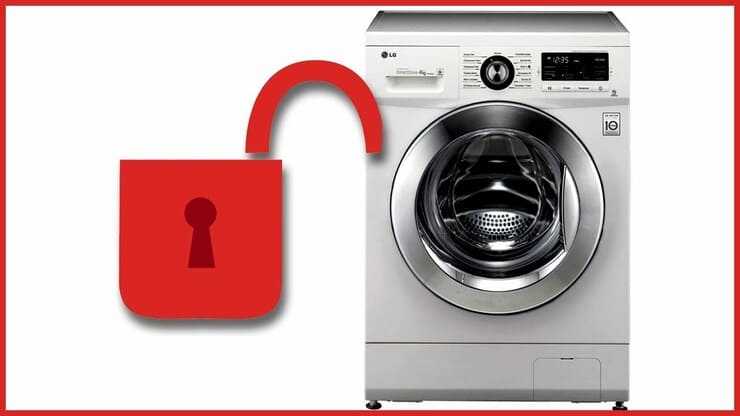 4 способа, как открыть стиральную машину, если дверь заблокирована и не открывается
