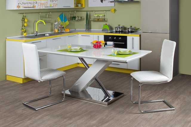 Круглый стол на кухню — 120 фото новинок дизайна из каталога кухонной мебели. виды, материал, размеры, сочетание в интерьере