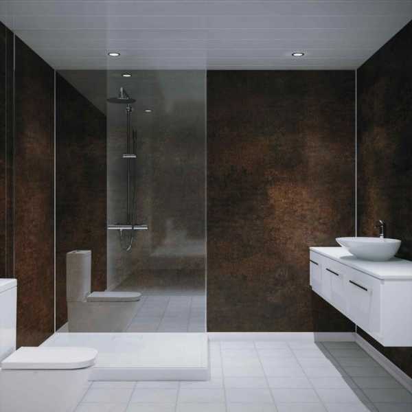 Современные варианты отделки стен в ванной пластиковыми панелями на фото Дизайн ванной комнаты со стеновыми панелями из пластика Идеи для ремонта