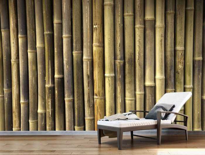 Все плюсы и минусы бамбуковых обоев в интерьере вашей квартиры